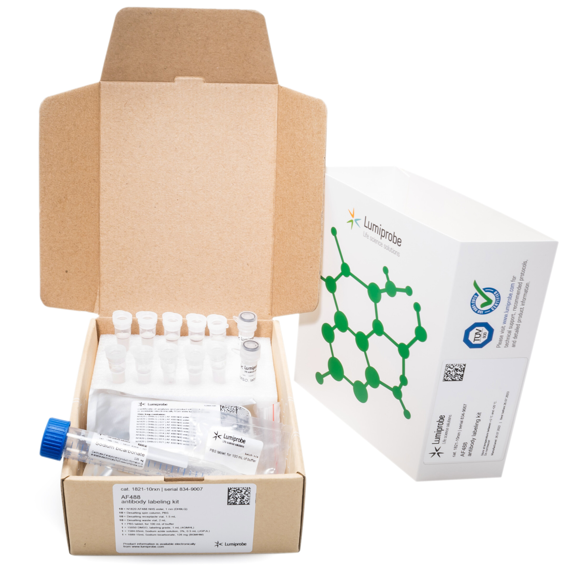 あひるページ AF 488 antibody labeling kit