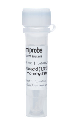 Оротовая кислота (1,3-15N2) моногидрат, 5354-1mg