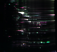 Гель 2D DIGE, содержащий белки, меченые Cyanine2, Cyanine3, и Cyanine5
