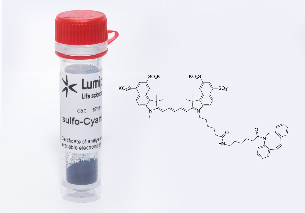 Sulfo-Cyanine5.5 DBCO for in vivo near-infrared (NIR) imaging